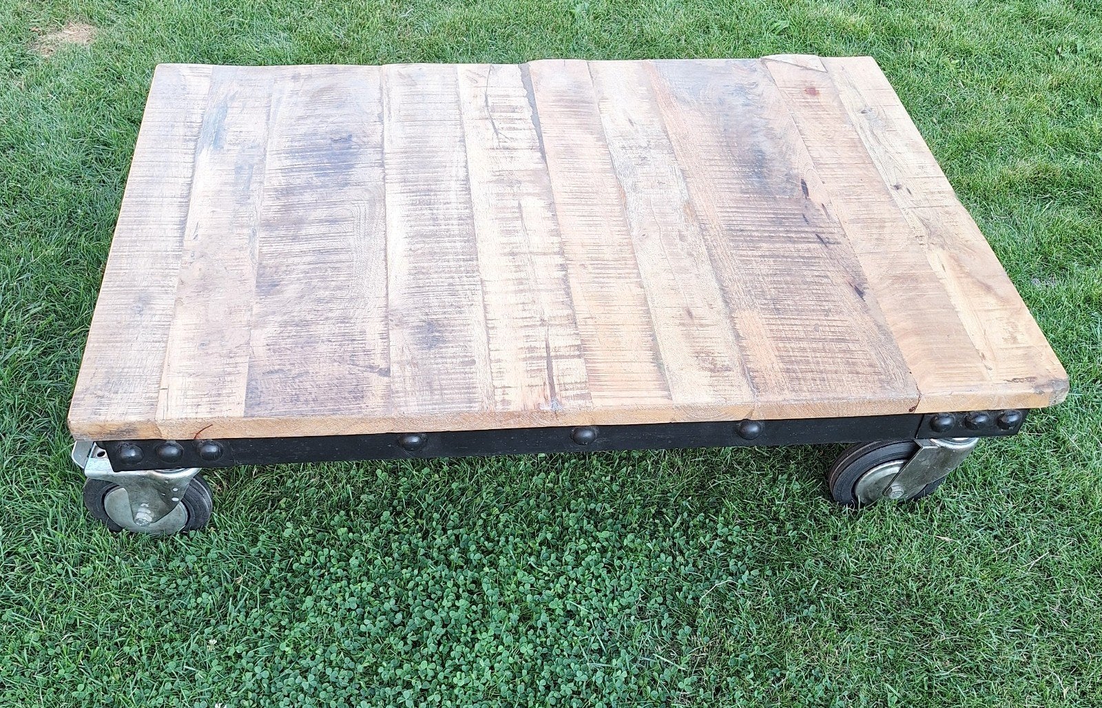 salontafel Mango 110x75x29, 100 tot 150 cm, 50 tot 100 cm, Zo goed als nieuw, Rechthoekig