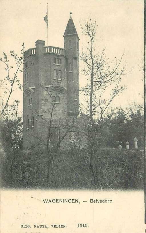 380-775-005 Wageningen Belvedere, Verzenden, Voor 1920, Gelderland