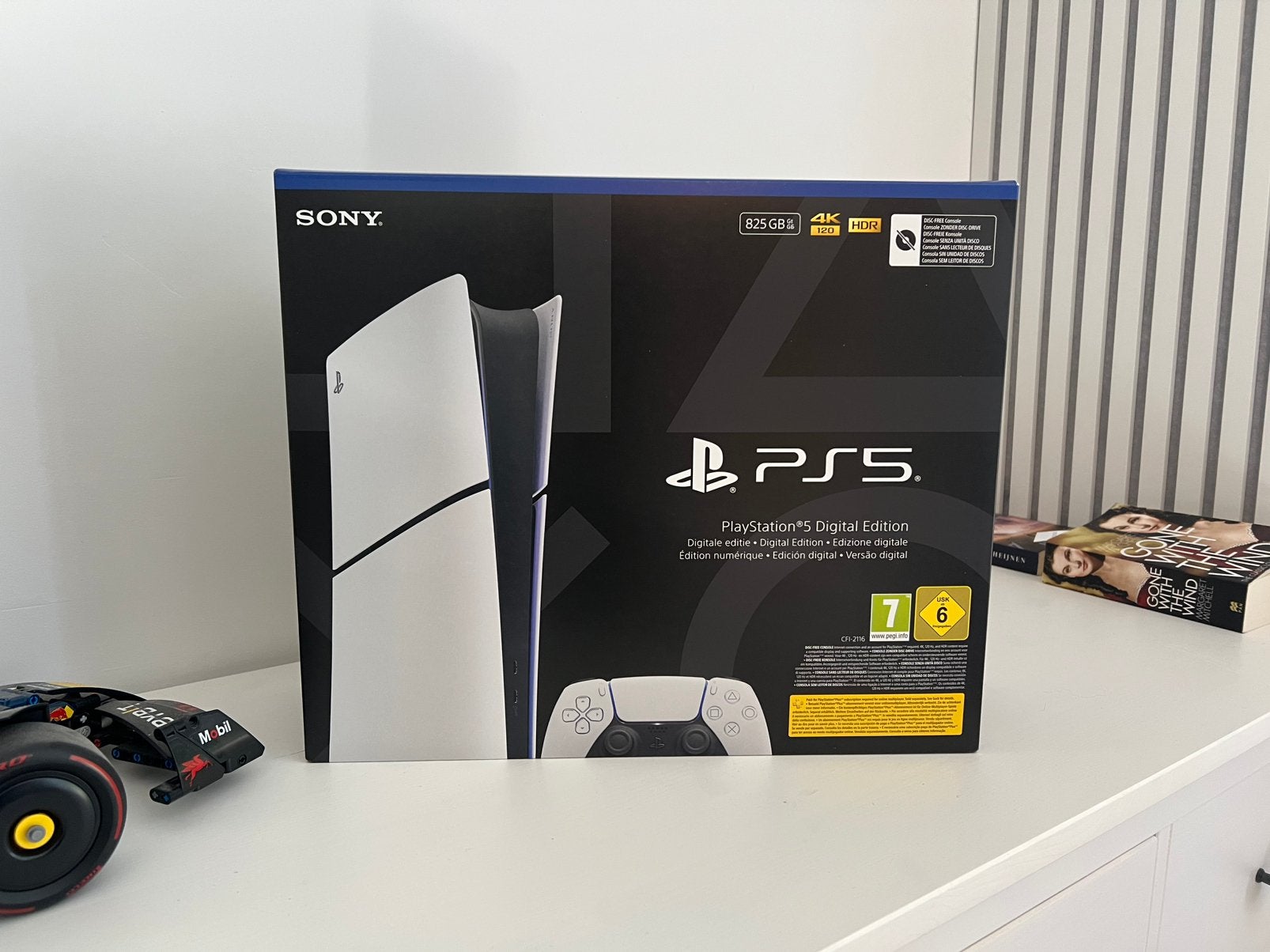 Sony Playstation 5 - 825GB - Digital Edition met controller, Spelcomputers en Games, Ophalen of Verzenden, Nieuw, Playstation 5 Digital
