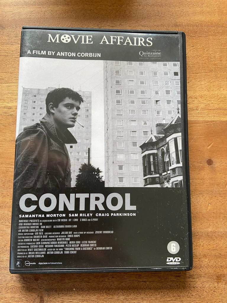 Control DVD - Film van Anton Corbijn over Joy Division, Vanaf 6 jaar, Ophalen of Verzenden, Zo goed als nieuw, Drama