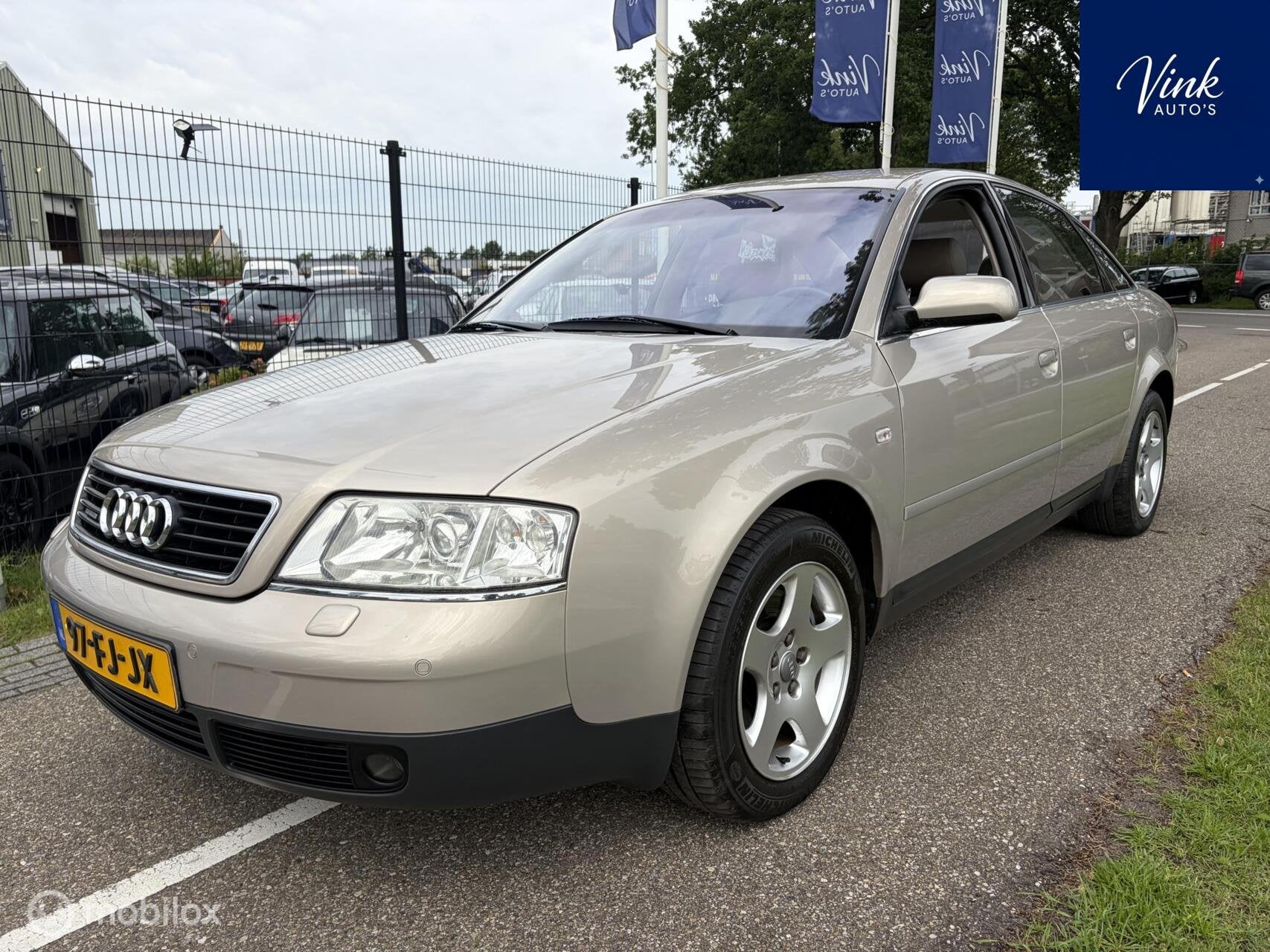 Audi A6 Limousine 2.5 V6 TDI quattro Advance |Youngtimer | I, Auto's, Audi, Automaat, Gebruikt, Automatische klimaatregeling, Beige