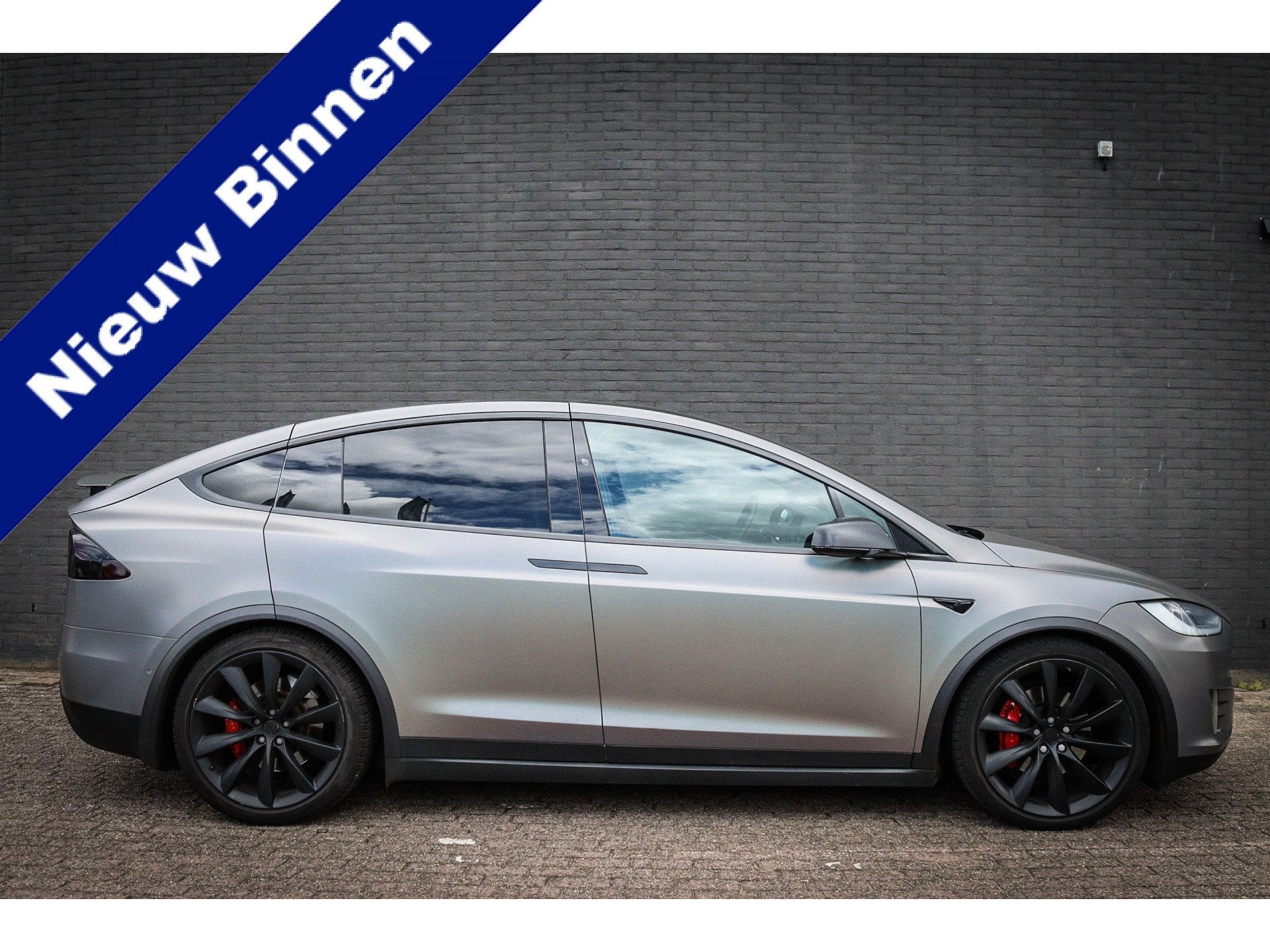 Tesla Model X 100D Performance Net binnen-Nu al te bezichtig, Auto's, Automaat, Model X, Gebruikt, 137 €/maand