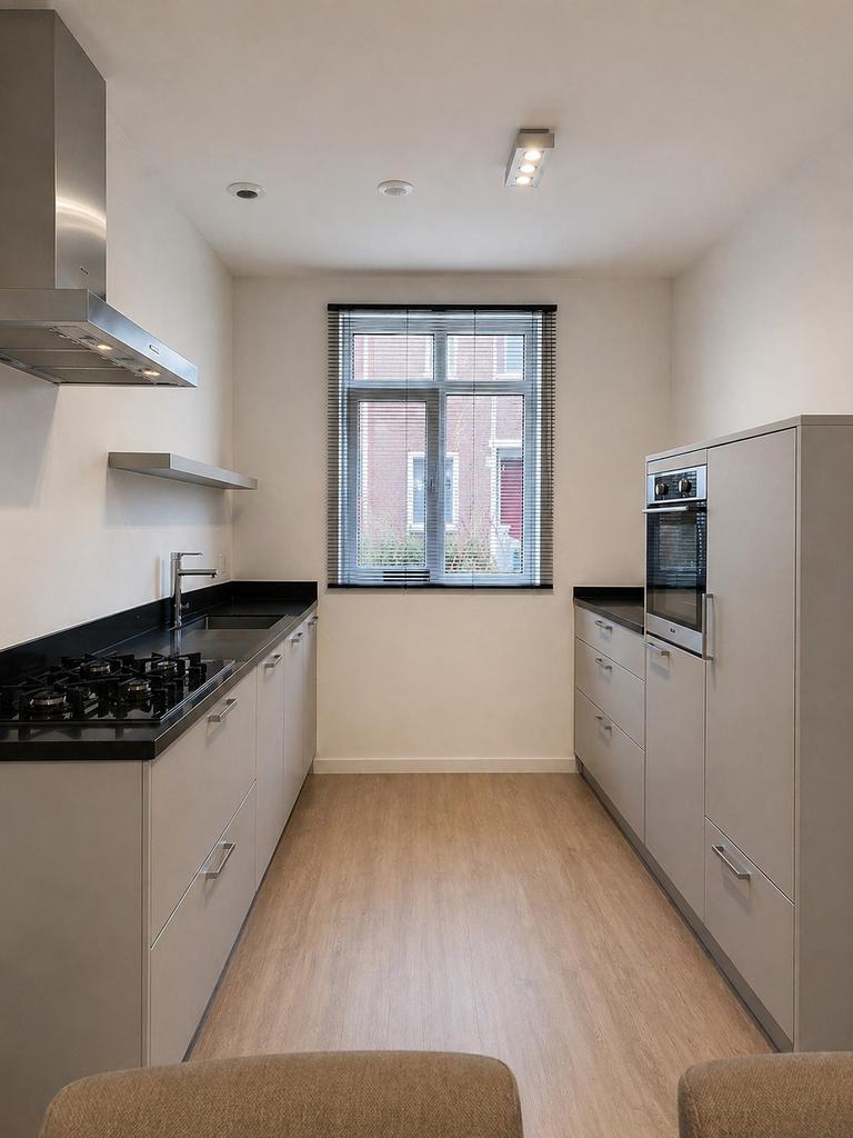 Complete Nette Rechte Keuken + apparatuur + GEDEMONTEERD, Huis en Inrichting, Ophalen of Verzenden, Overige kleuren, Composiet