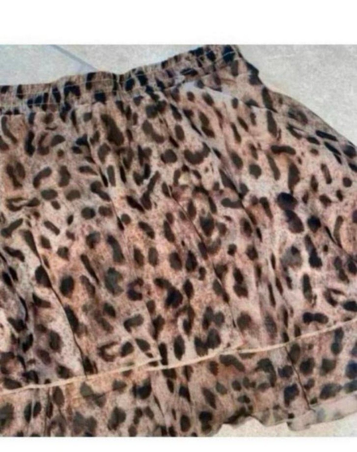 Ambika rokje maat S - Leopard print, Ophalen of Verzenden, Zo goed als nieuw, Maat 36 (S), Meerkleurig
