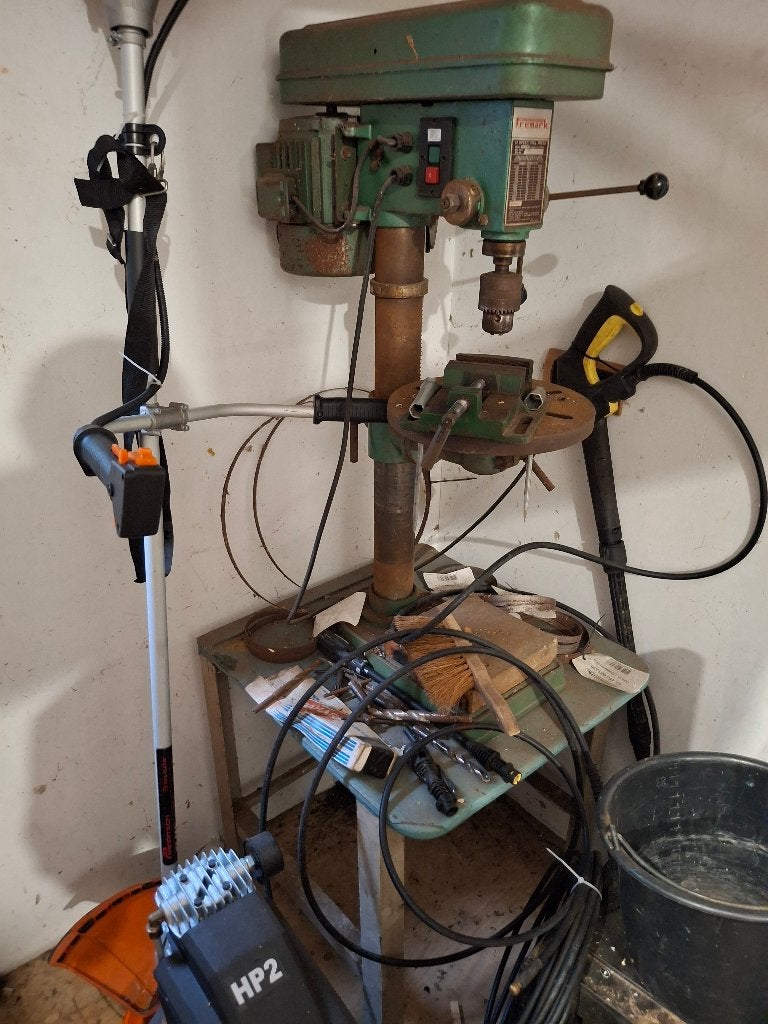 Kolomboormachine, Ophalen, Gebruikt, Kolomboormachine