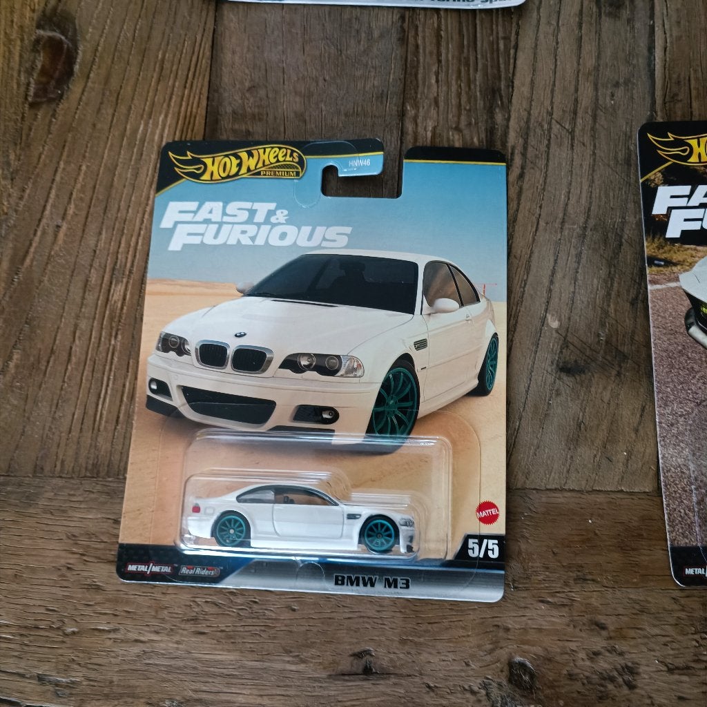 Hot Wheels fast & furious BMW M3 E46, Ophalen of Verzenden, Nieuw, Auto