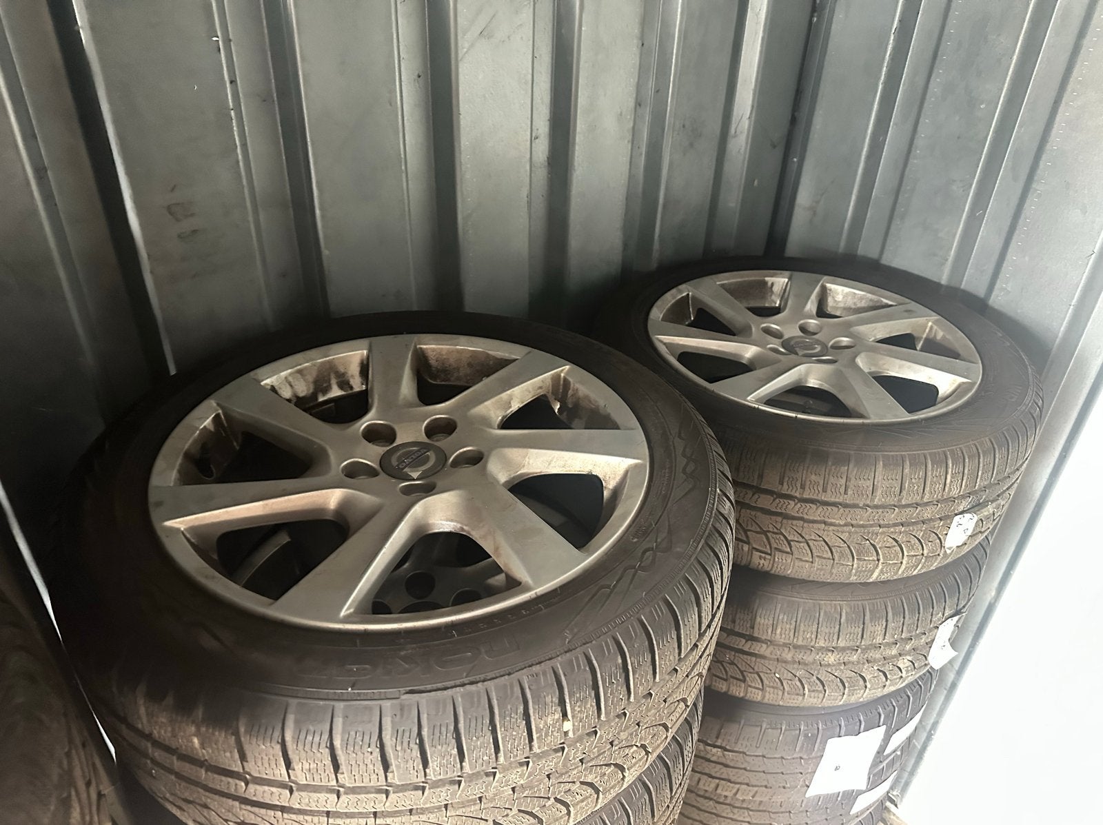 Volvo V60 originele 17 inch winterwielen, Ophalen, Banden en Velgen, 17 inch, Winterbanden