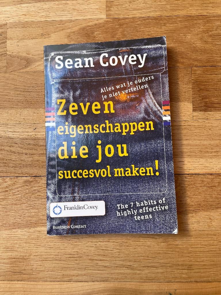 Zeven eigenschappen die jou succesvol maken - Sean Covey, Boeken, Zo goed als nieuw, Sean Covey, Alpha, HBO