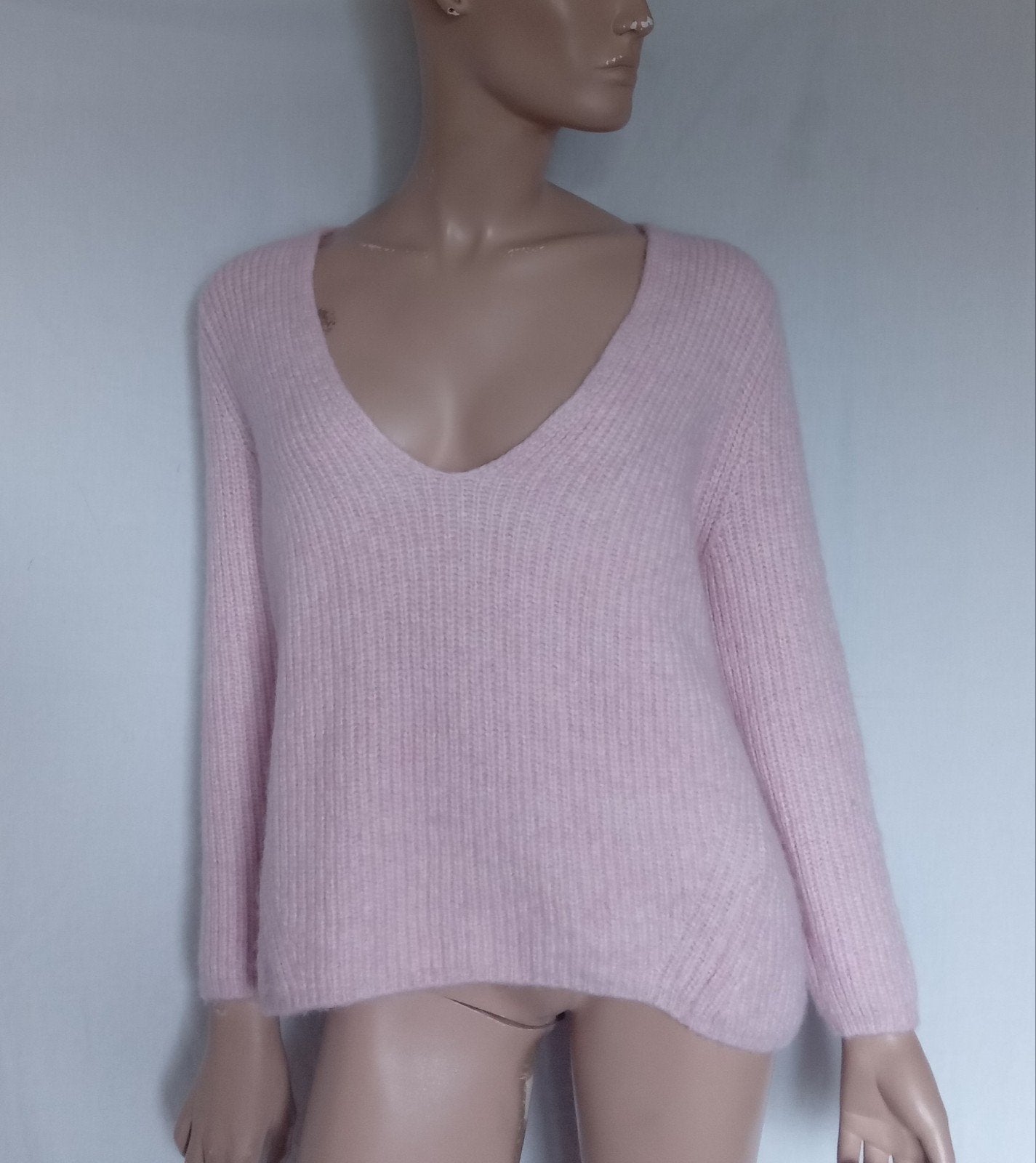 CLOSED Trui , Maat M , ALPACA , WOL, Ophalen of Verzenden, Zo goed als nieuw, Maat 38/40 (M), Roze