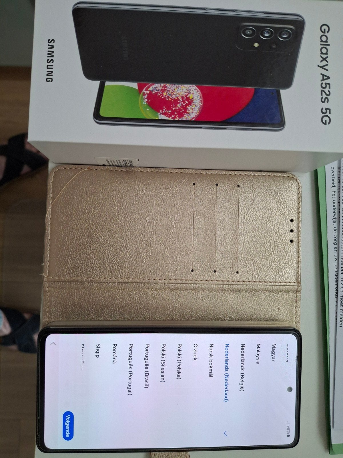 Samsung Galaxy A52s 5G, Telecommunicatie, Mobiele telefoons | Samsung, Ophalen, Gebruikt, Zwart, 128 GB