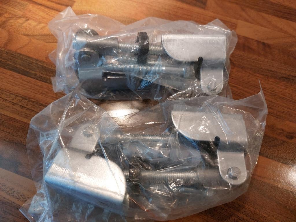 2 x Geberit wandankers voor inbouwtoilet, Doe-het-zelf en Verbouw, Sanitair, Ophalen of Verzenden, Nieuw, Toilet