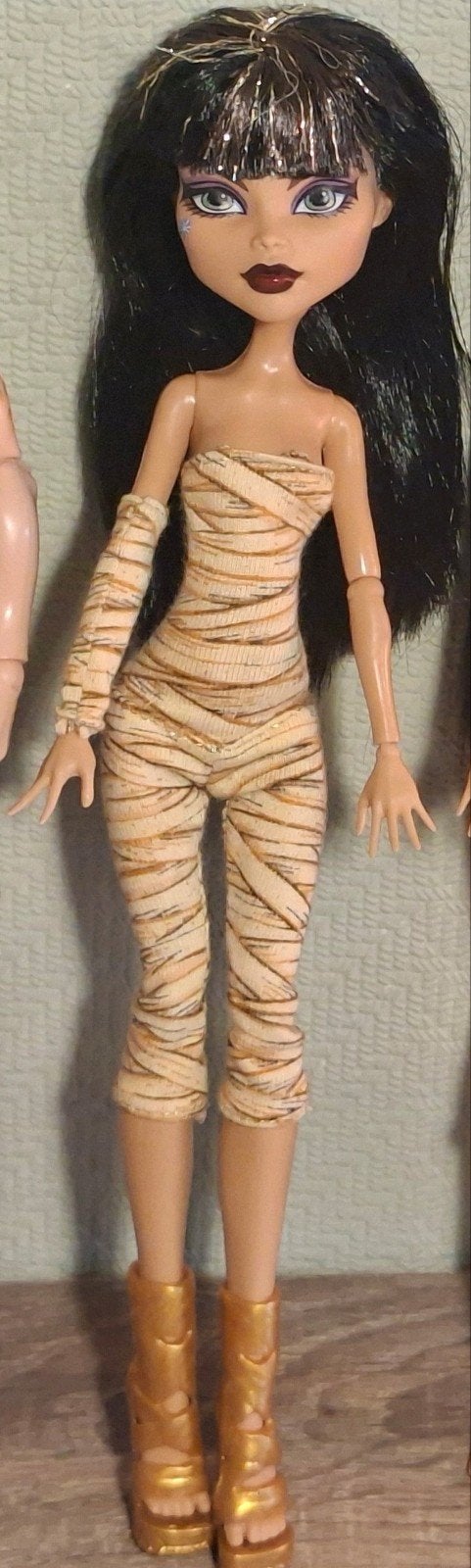 Monster High Reproductie Creeproduction Cleo, Verzenden, Zo goed als nieuw, Overige typen