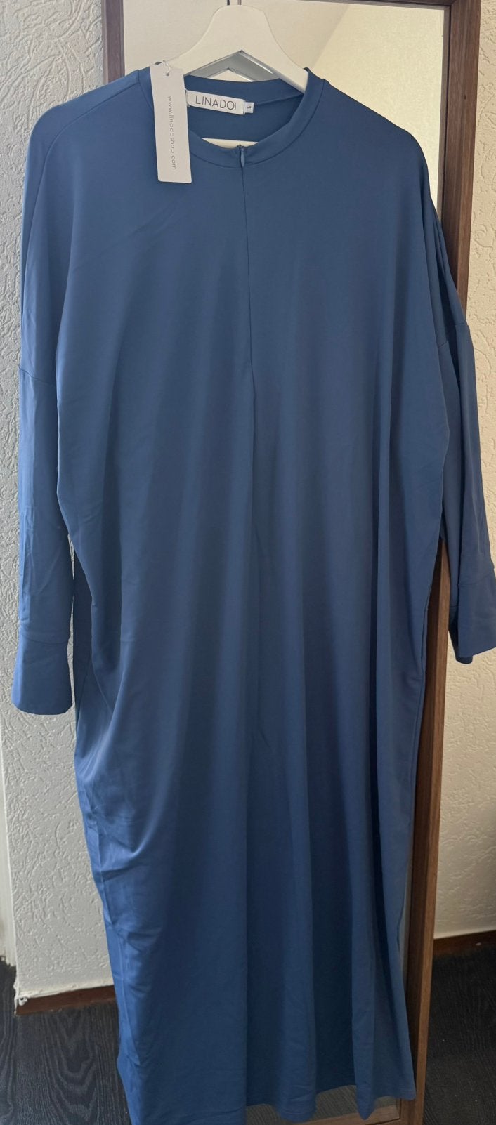LINADO burkini long met rits, Ophalen of Verzenden, Zo goed als nieuw, Zwart