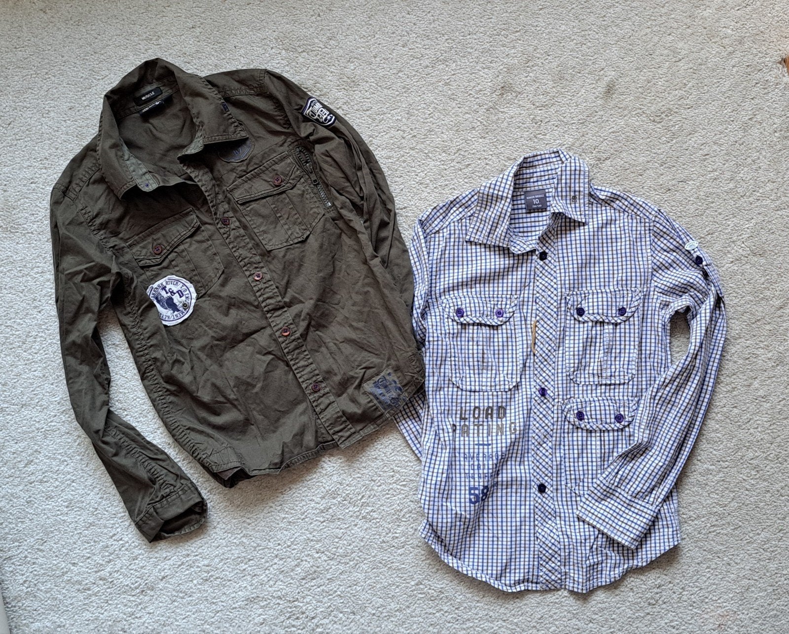 Tumble and Dry  en Baker Bridge blouse/overhemd.  ZGAN, T'nD  Baker Bridge, Overhemd of Blouse, Ophalen of Verzenden, Zo goed als nieuw