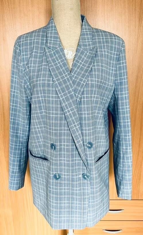 H&M blauw colbert maat 44[dm]