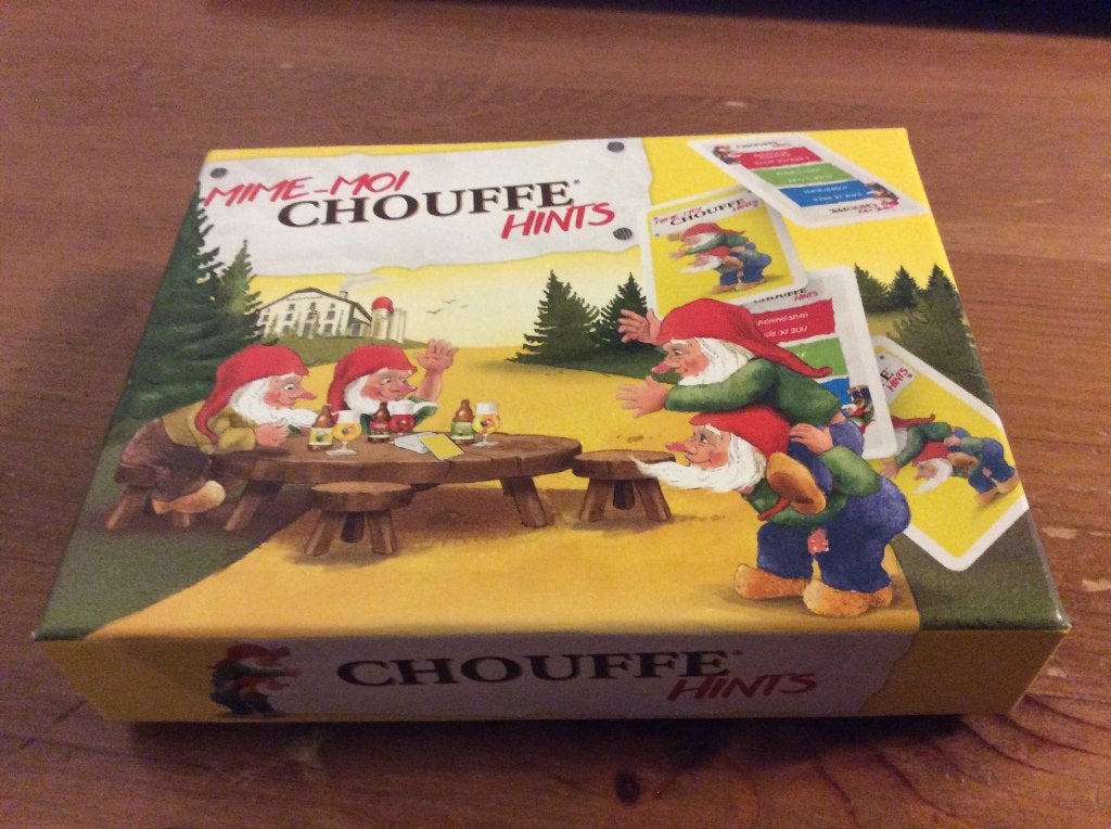 Chouffe Hints kaartspel. Nederlands en Franstalig, Ophalen of Verzenden