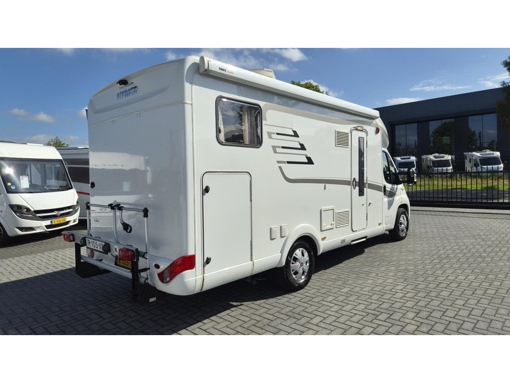 Hymer Tramp 578 GL enkele-bedden/2020/Euro-6/level-systeem, Fiat, Tot en met 2, 6 tot 7 meter, Bedrijf