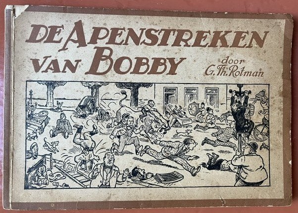C. Rotman, De apenstreken van Bobby, 1928, Eén stripboek, Ophalen of Verzenden, Gelezen