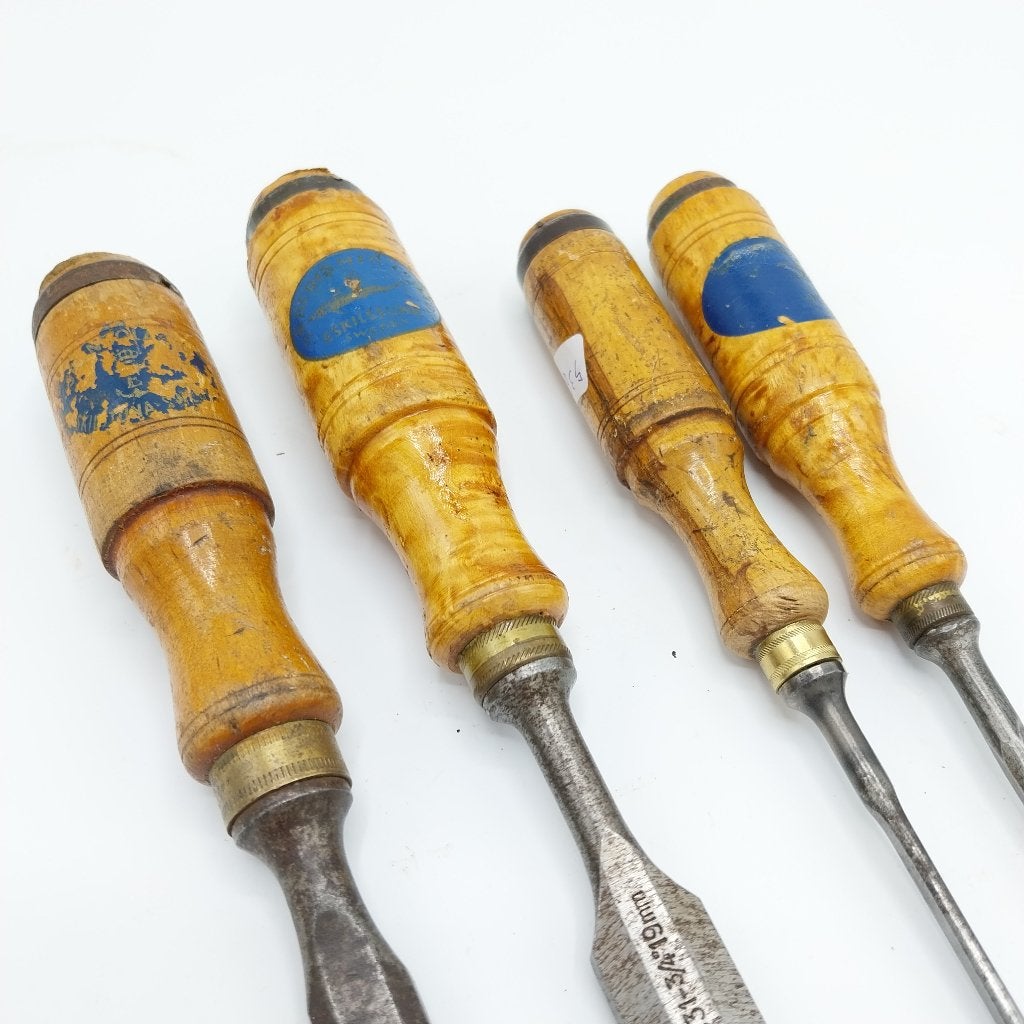 4 Beitels Berg en Jerbogalet Eskilstuna (ML), Ophalen of Verzenden