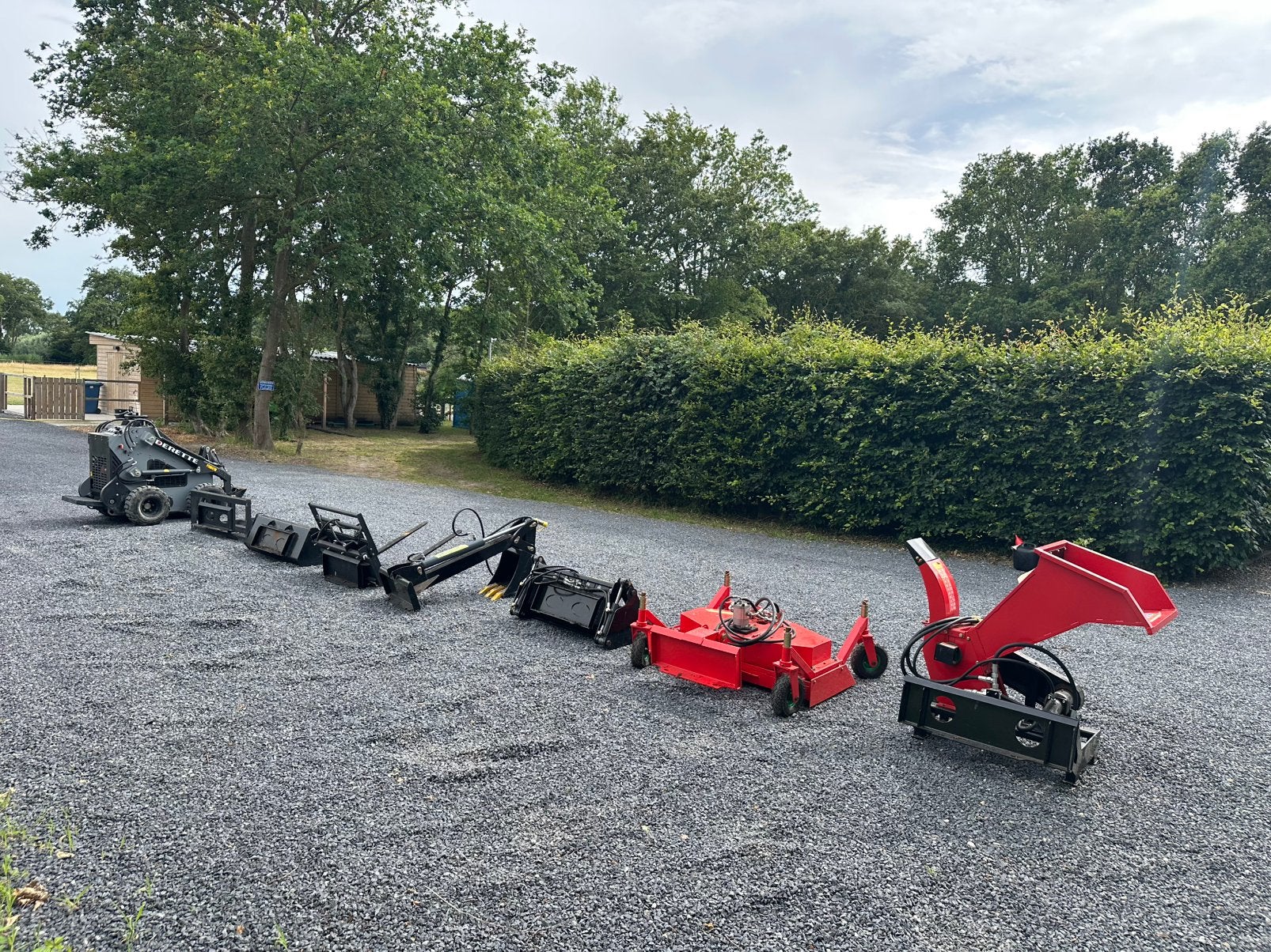 Derette DRT380W | Honda GX690 | Set 7 aanbouwdelen | 137 uur, Ophalen, Wiellader of Shovel