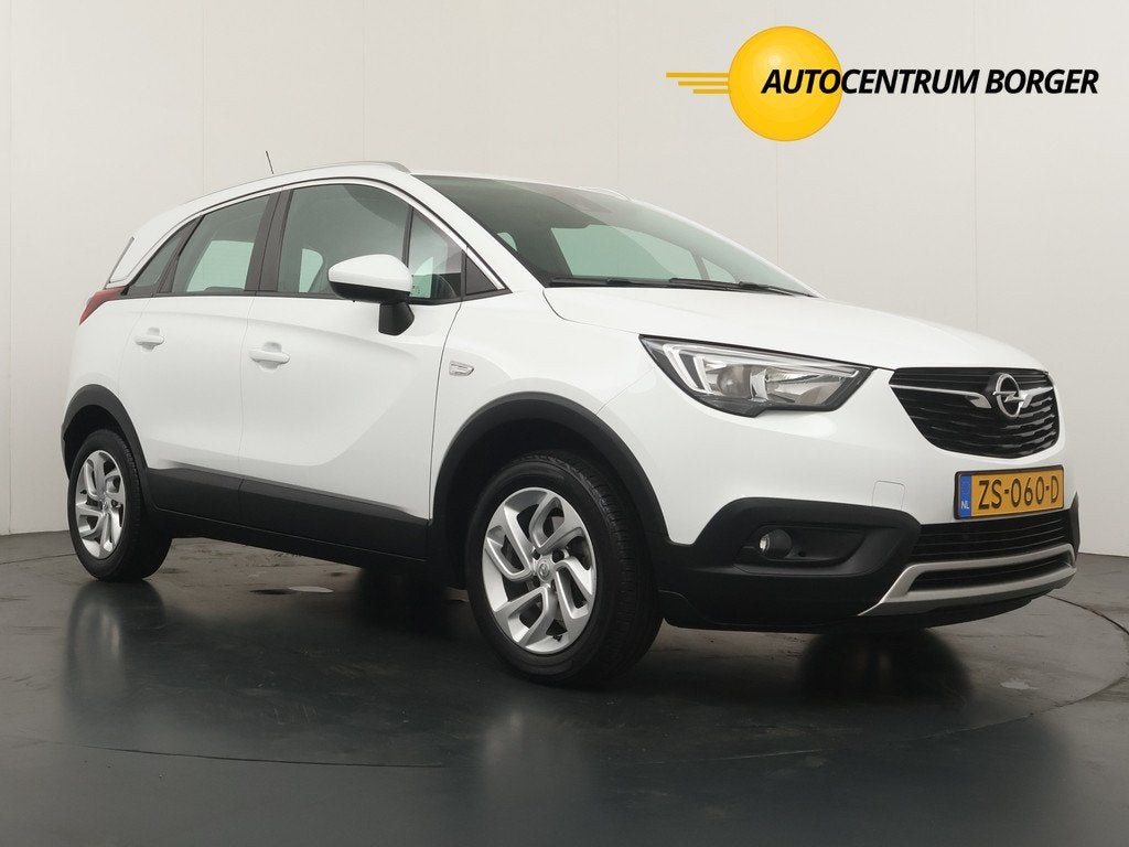 Opel Crossland X 1.2 Turbo Innovation Navigatie / Cruise / D, Auto's, Gebruikt, 1199 cc, Wit, Origineel Nederlands