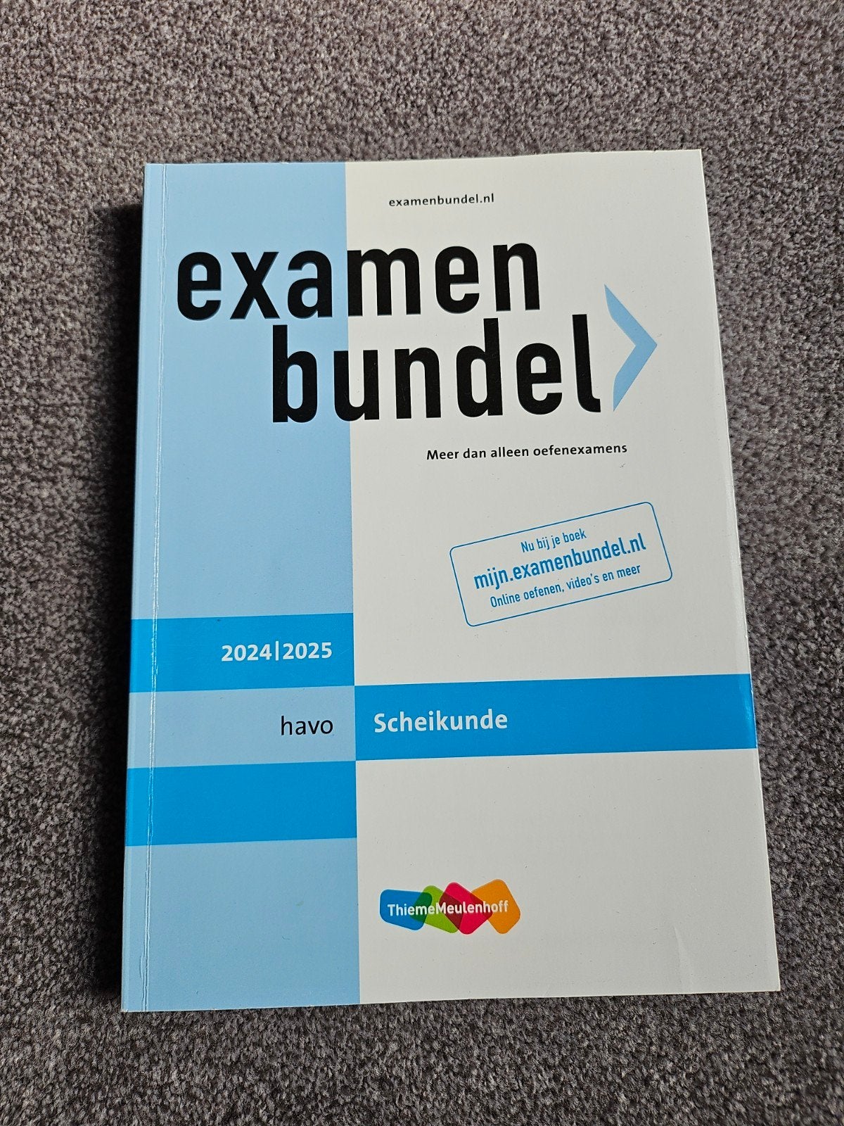 Examenbundel havo Scheikunde 2024/2025, Scheikunde, Ophalen of Verzenden, Zo goed als nieuw, HAVO
