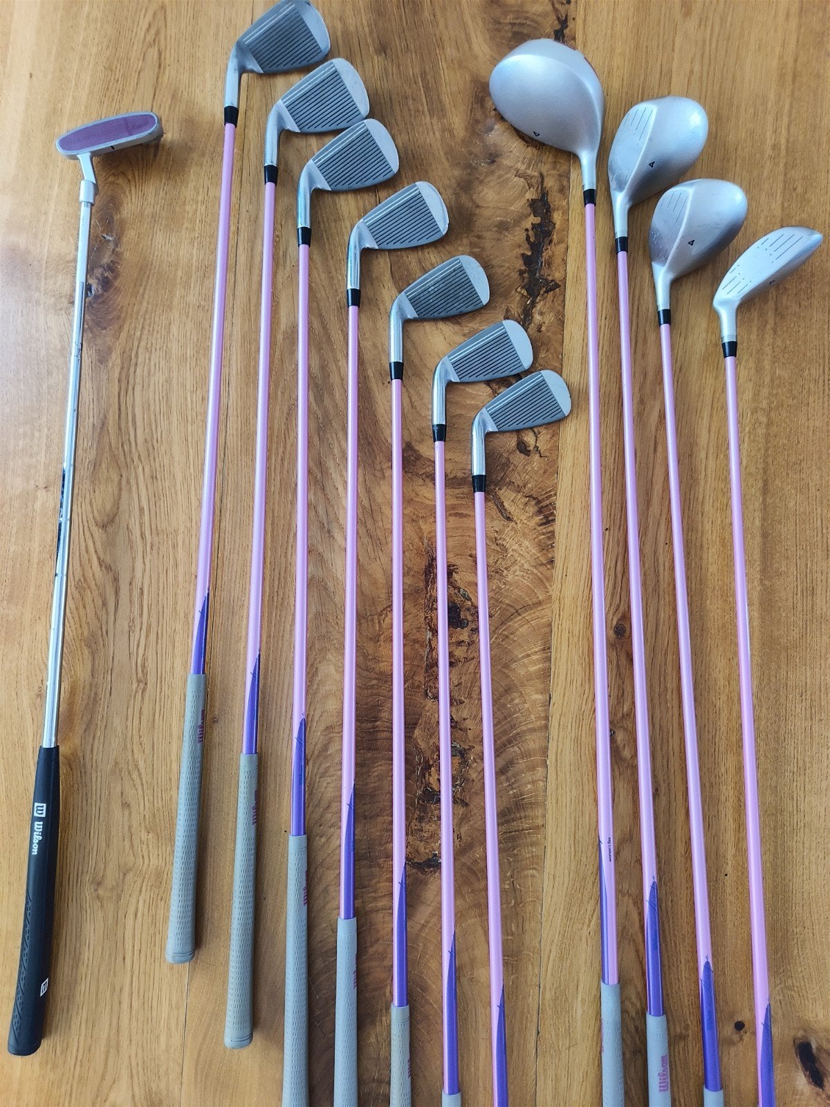 Wilson Hope Dames Golfset (borstkanker versie in roze), Sport en Fitness, Golf, Ophalen of Verzenden, Gebruikt, Set, Overige merken