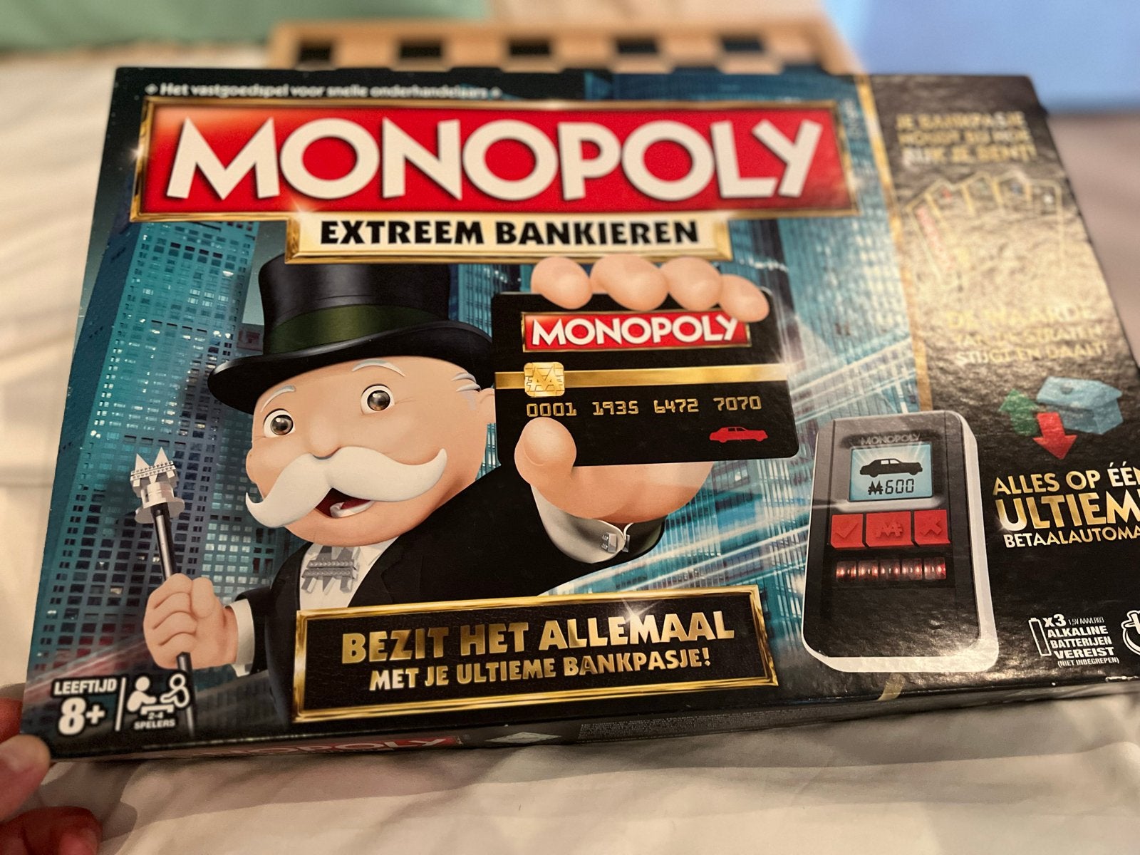 Monopoly Extreem Bankieren - Zo goed als nieuw, Hobby en Vrije tijd, Drie of vier spelers, Ophalen of Verzenden, Zo goed als nieuw