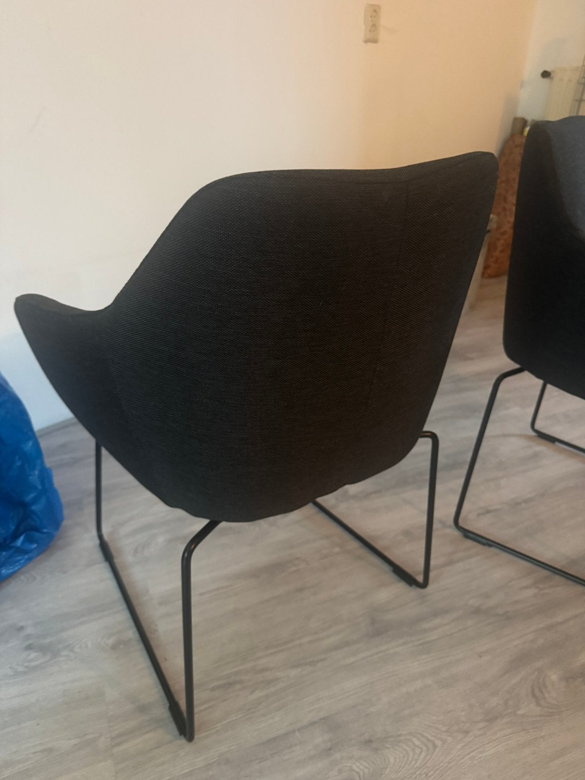 Stoelen 2 stuks IKEA, Ophalen, Zo goed als nieuw, Grijs