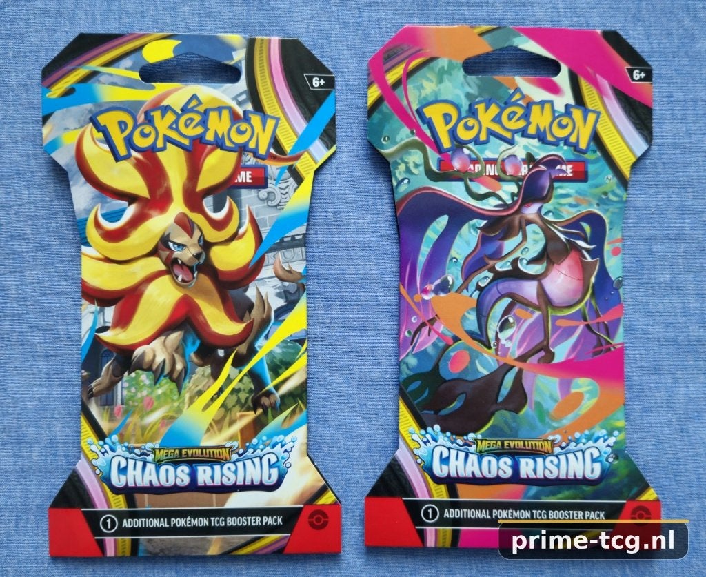 Pokémon Chaos Rising – Sleeved Booster Pack, Ophalen, Nieuw, Booster, Foil