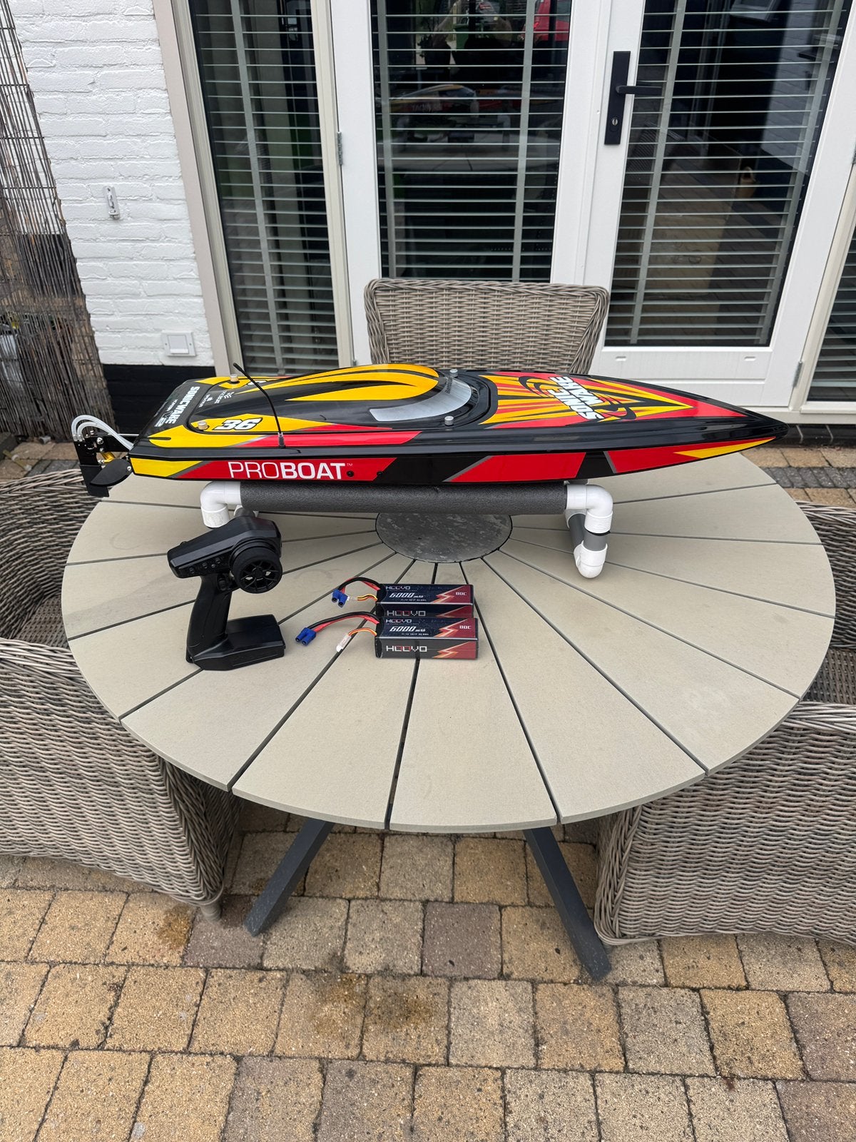 Pro Boat Sonicwake V2 36” + 2x 3S 6000mAh LiPo, Ophalen of Verzenden, Zo goed als nieuw
