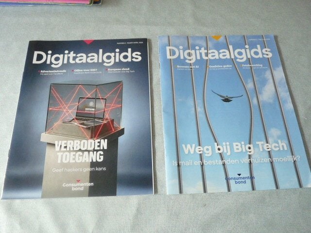 digitaalgids van Consumentenbond nr 2 en 3 2026, Boeken, Ophalen of Verzenden, Zo goed als nieuw, Overige typen