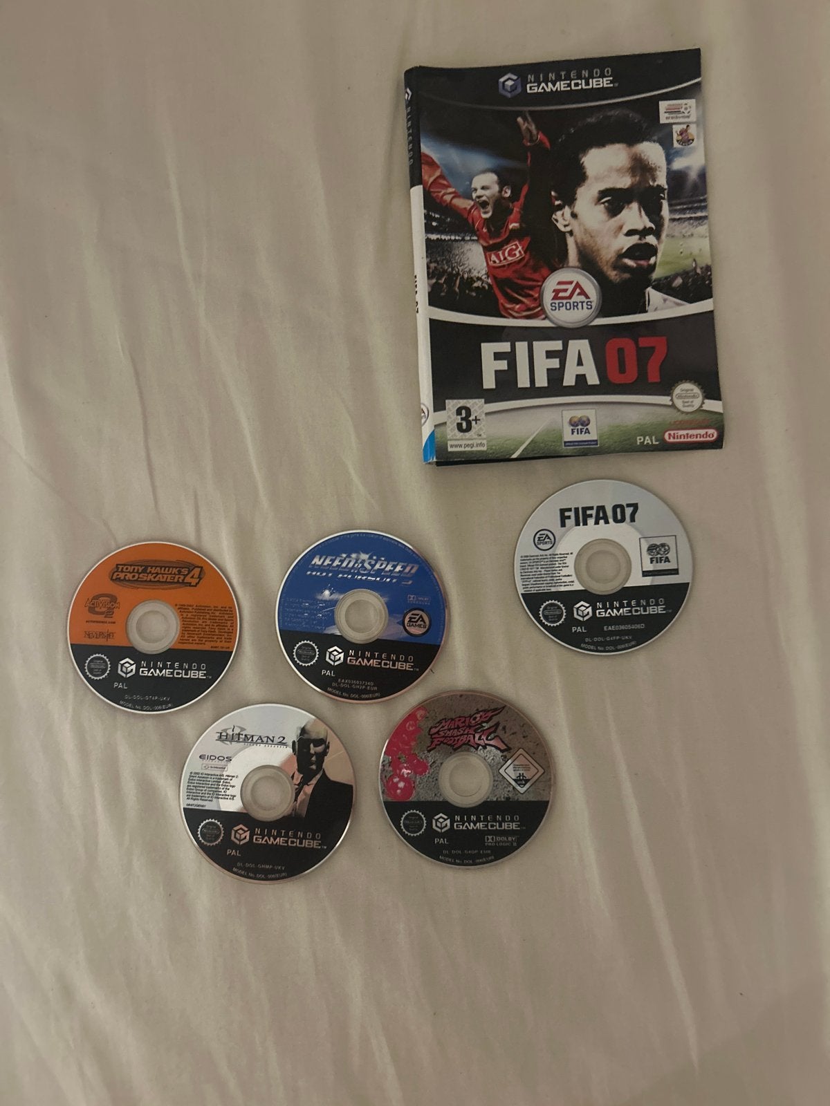 Nintendo GameCube games: Mario Need for Speed, Hitman 2,, Spelcomputers en Games, Gebruikt, Overige genres, 1 speler, Ophalen of Verzenden