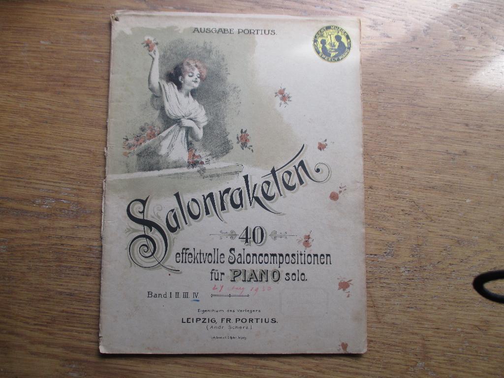 SALONKETEN 4 -  10 COMPOSITIES VOOR PIANO, Muziek en Instrumenten, Gebruikt, Klassiek, Ophalen of Verzenden, Artiest of Componist