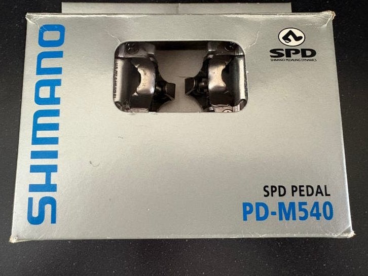 Shimano SPD pedalen PD-M540, Ophalen of Verzenden, Zo goed als nieuw, Overige merken
