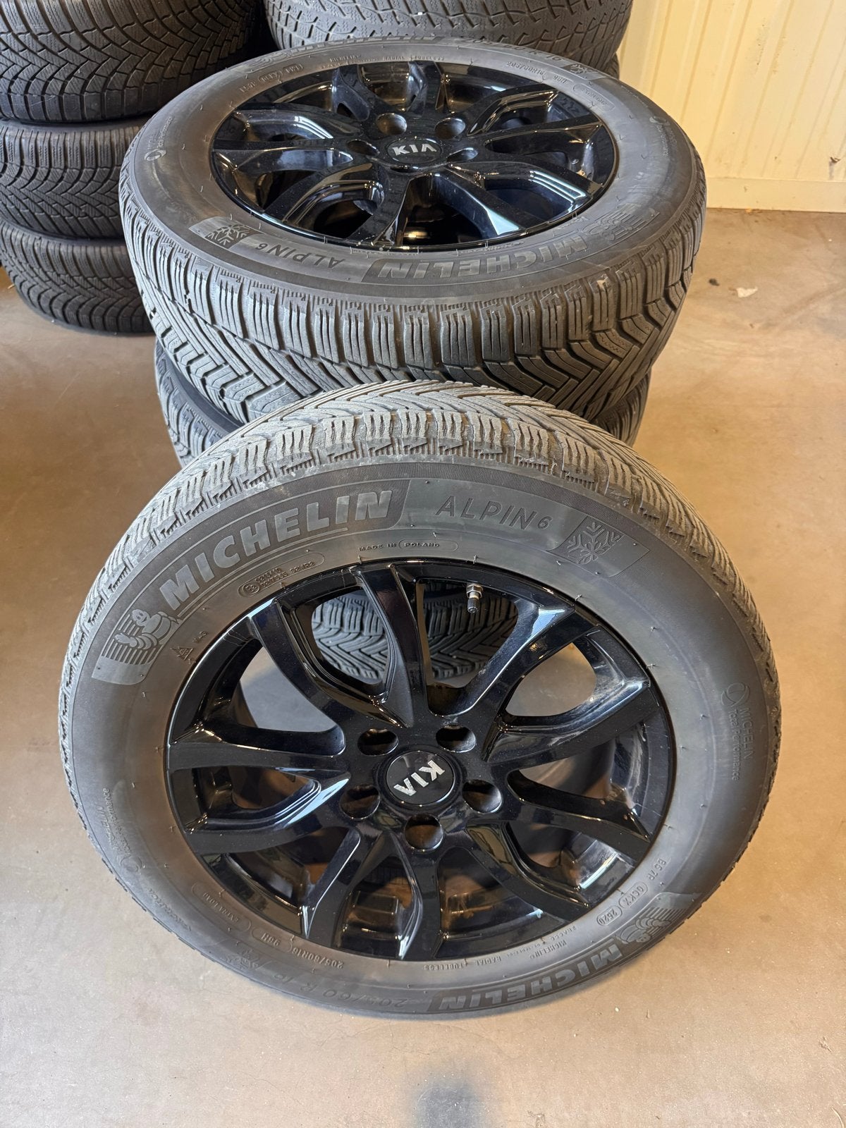 Originele Kia Niro winterwielen met Michelin banden, Ophalen, Gebruikt, 16 inch, Banden en Velgen