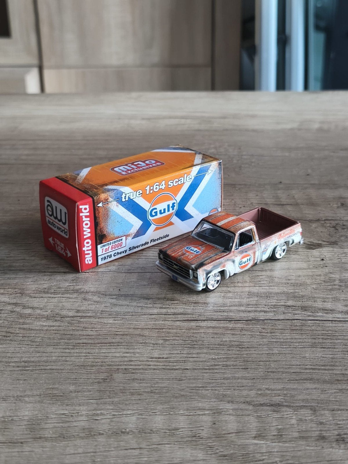 1978 Chevrolet Silverado Fleetside, Hobby en Vrije tijd, Modelauto's | Overige schalen, Ophalen of Verzenden, Zo goed als nieuw