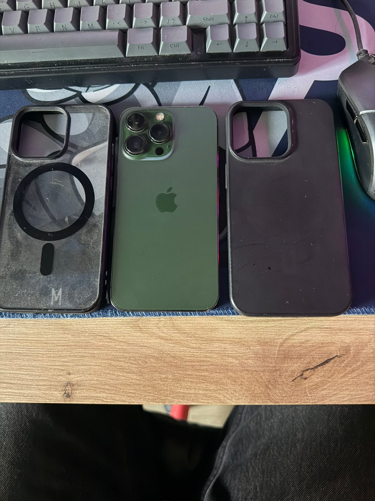 Iphone 13 Pro | Groen | 128gb + Hoesjes, 128 GB, Ophalen of Verzenden, Zo goed als nieuw, IPhone 13 Pro