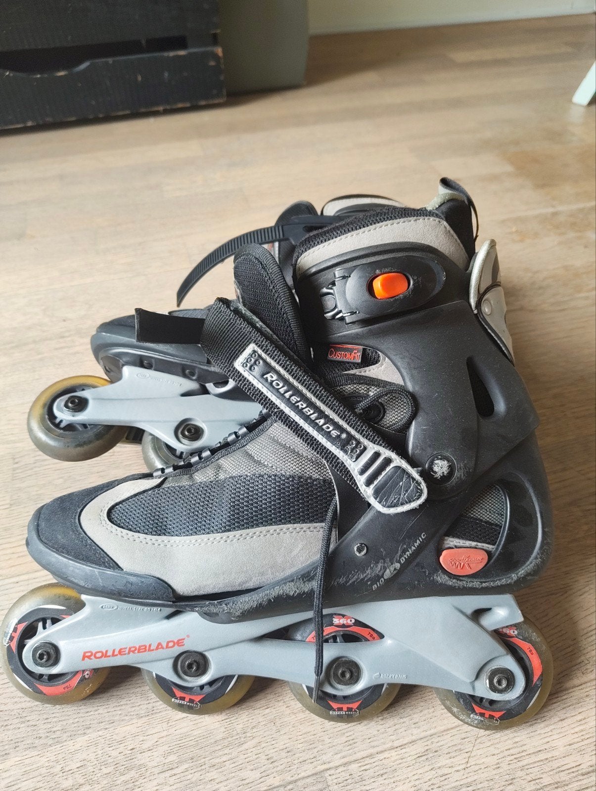 Rollerblade inline skates met bescherming, maat 45, Overige merken, Gebruikt, Heren, Ophalen of Verzenden