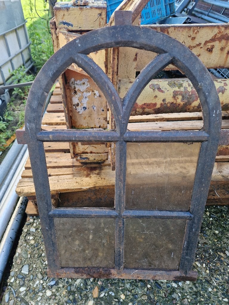 gietijzer raam, Ophalen, Gevelraam of Ruit, Gebruikt, Minder dan 80 cm