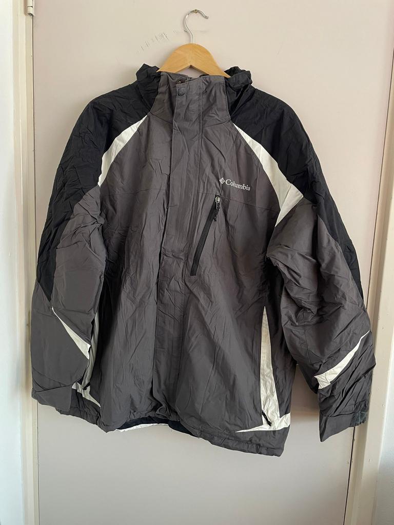 Columbia Sportswear Company Outdoor Jas Maat XL, Ophalen of Verzenden, Gedragen, Maat 56/58 (XL), Grijs