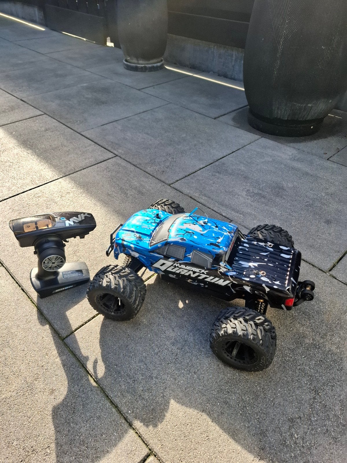 Maverick Quantum RC auto met upgrade motor en regelaar, Elektro, Gebruikt, Auto offroad, Ophalen of Verzenden