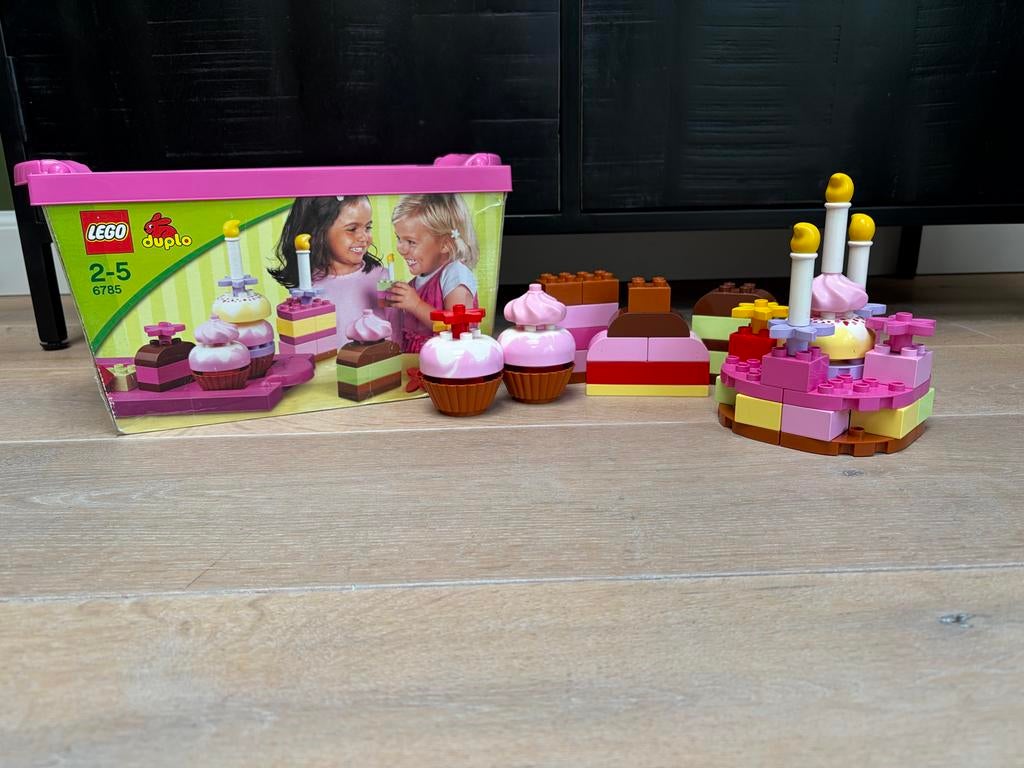 Duplo Creatieve Taartjes 6785 - Leuke bouwset voor kinderen, Ophalen of Verzenden, Gebruikt, Complete set, Duplo