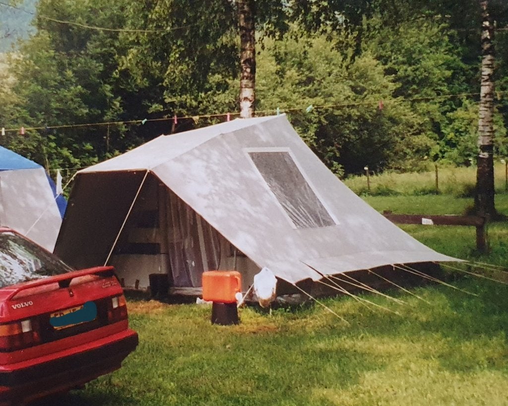 Baco 3000 tent, Caravans en Kamperen, Tenten, Ophalen, Gebruikt, Tot en met 4