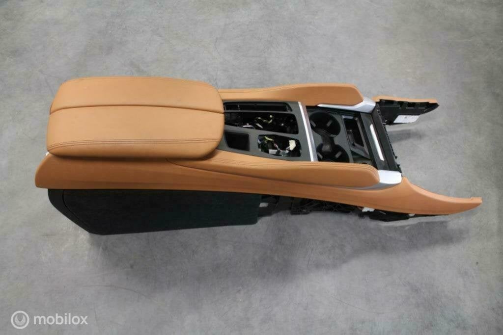 Middenconsole lichtbruin leder bmw x6 f16 (2014-heden), Auto-onderdelen