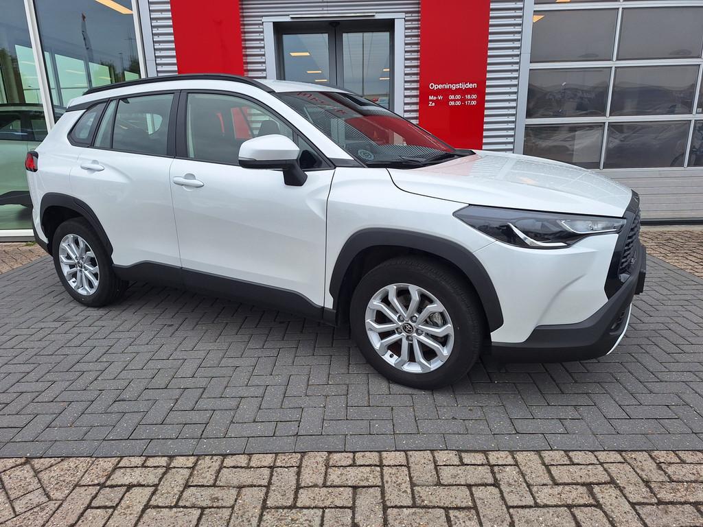 Toyota Corolla Cross Hybrid 140 Active met winterpack, Auto's, Toyota, 12 maanden, Stof, Wit, Bedrijf