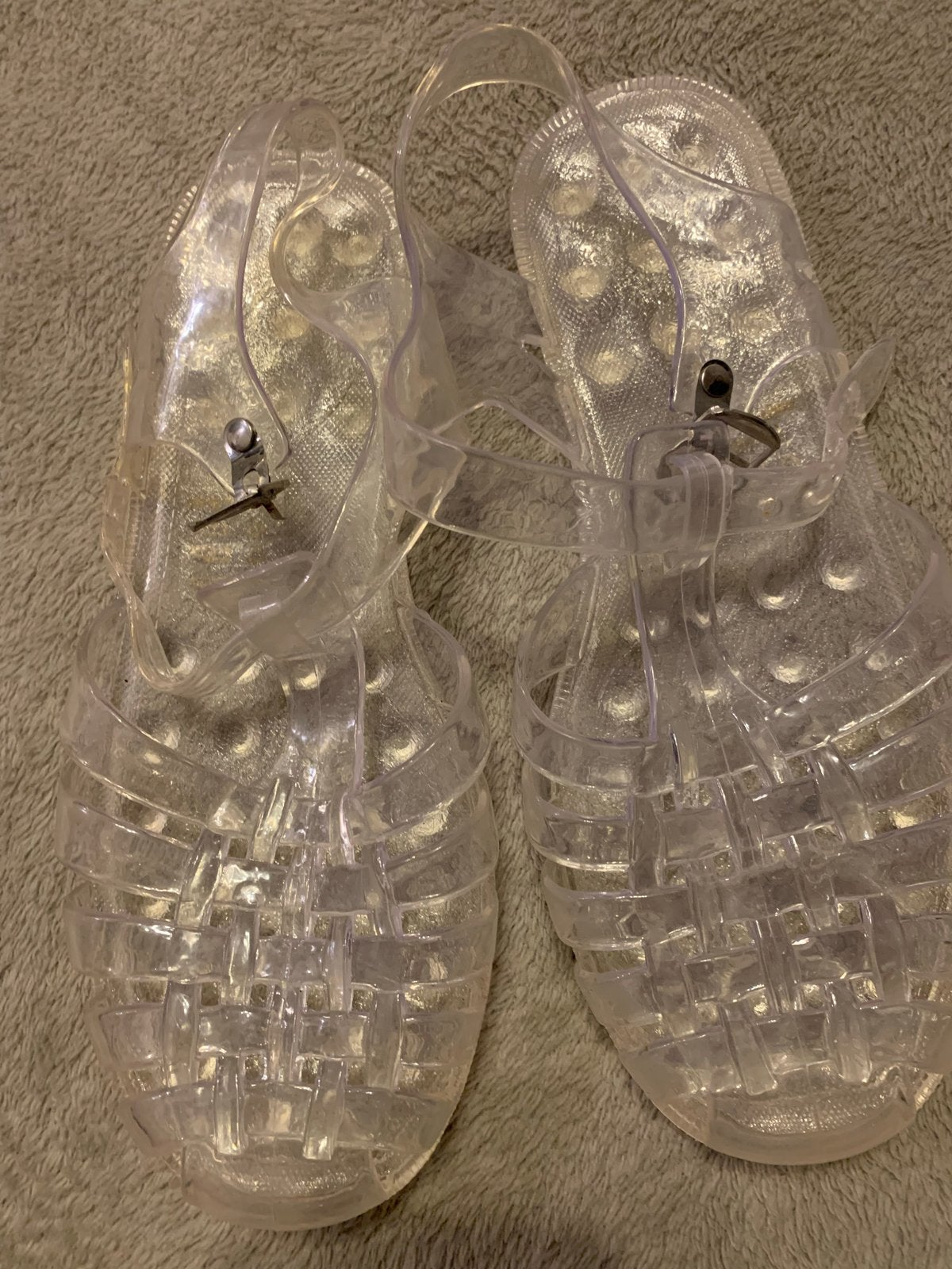 Transparante waterschoenen maat 39, Ophalen of Verzenden, Zo goed als nieuw, Overige kleuren, Overige typen