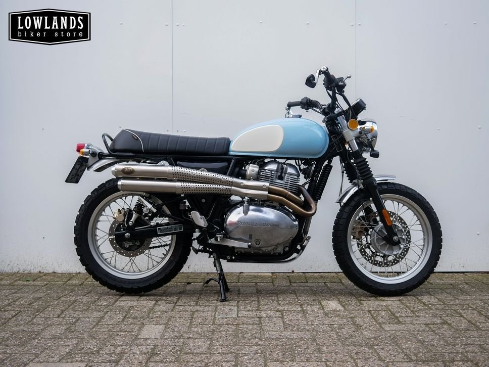 ROYAL ENFIELD INTERCEPTOR 650 SCRAMBLER SPECIAL (bj 2021), Motoren, 2 cilinders, 648 cc, Motorrijbewijs A, Bedrijf