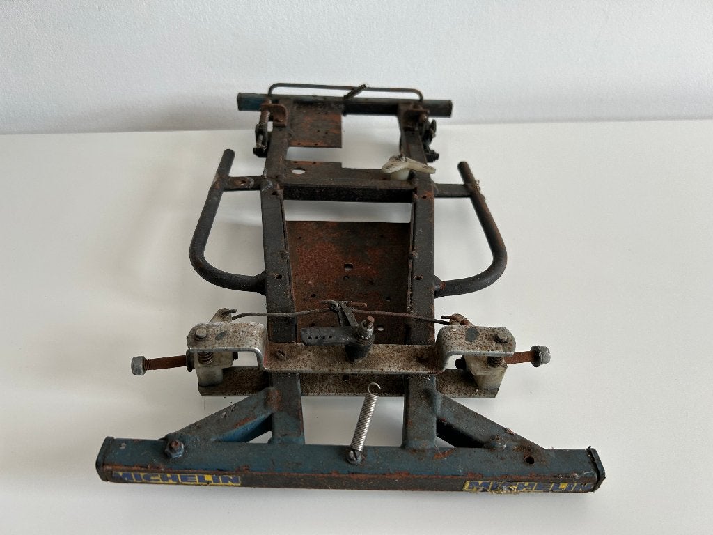 Stockcar nitro chassis 1/8 rc auto, Verzenden, Gebruikt, Nitro, Auto onroad