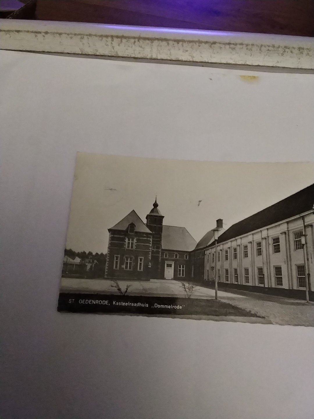Ansichtkaart Sint-Oedenrode Kasteelraadhuis Dommelrode, Verzamelen, Ophalen of Verzenden, 1920 tot 1940, Gelopen, Noord-Brabant